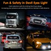 LED Devil's Eye Light for Car Truck Windshields 12 Modes