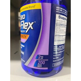 OSTEO BI-FLEX Triple Strength 200 Tablets WITH Glucosamine MSM D3 EXP 07/2025