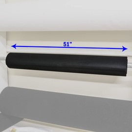 50" X 36" Low Profile Soft Black Loop