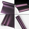 AuMoHall Matte Metallic Black to Charming Dark Purple Satin Chameleon