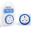 Status 24 Hour Segment Square Timer Switch - White