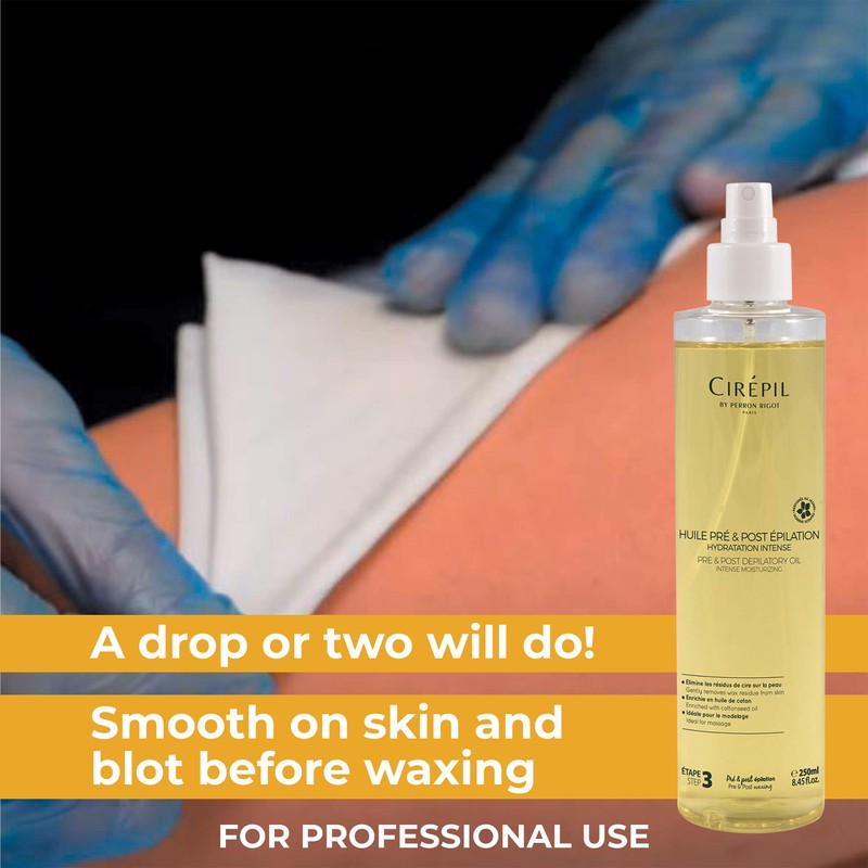 Cirepil - Pre & Post Depilatory Oil - Protects Skin