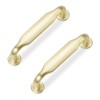 KOMOTIA 10 Pack 3 Inch Cabinet Pulls Brushed Brass Kitchen