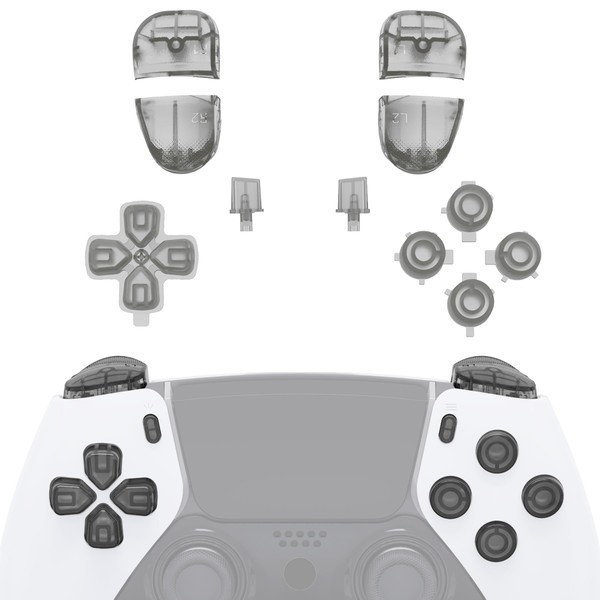 eXtremeRate Full Buttons Set for PS5 Edge Controller, DIY Replacement