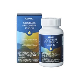 GNC Orderless r-TG Omega-3 Coenzyme Q10 (180 capsules) 60-day supply / GNC 오더리스 r-TG 오메가3 코큐텐 (180캡슐) 60일분