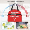 bassyil Hangry Insulated Lunch Bag Reusable Lunch Box With Adjustable