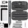 Precision Electric Screwdriver Set,160-in-1 Mini Electric Screwdriver,650mAh Rechargeable Screwdrivers,S2 Magnetic