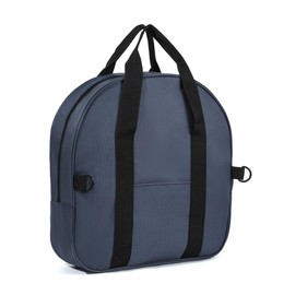 JPJYE Cable Organizer Bag - Heavy Duty Water Resistant Cable Management Storage Bag - Perfect for Jumper Cables, RV Sewer Pipe, EV Charging Cord Storage, Camper and Garden Hoses (Blue, 15.8" X 15")