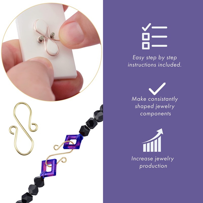 Artistic Wire Findings Forms Question Mark Ear Piercing Device