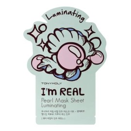 Tonymoly - 20 Mascarillas Faciales De Perla I´m Real