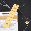 8 Years Anniversary Bookmark Gifts for Him Her Bronze 8th