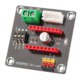 Tissting DRV8825 A4988 Stepper Motor Driver Expansion Board, 3D Printer Stepper Motor Board Small Size Expansion Board for 3D Printer DIY