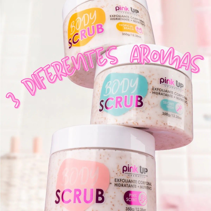 Body Scrub Exfoliante Corporal Hidratación De Piel Pink Up