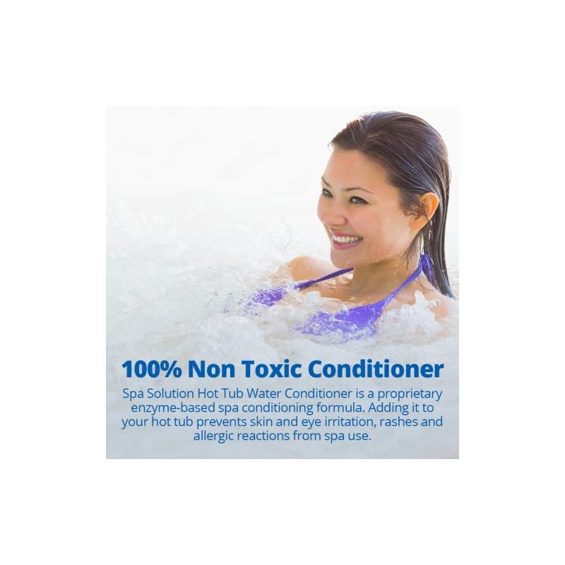 Spa Solution Original All in-One, All Natural, Enzyme Based, Non