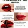 Lápiz Labial 2 en 1 LONEOURS – Mate, resistente al