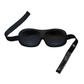 3D Breathable Memory Foam & Mulberry Silk Sleep Mask with 2 Sets of Earplugs in Carry Pouch. For Deep Sleep, Naps, Shift Work & Meditation. For women, men and kids.