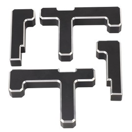 Interior Trunk Bag Hook, Trunk Grocery Bag Hooks T and J Type Aluminum Alloy Luggage Storage Bag Hook Replacement for Bronco 2 Doors