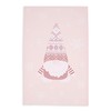 Ulster Weavers Cotton and Linen Tea Towels Christmas Gnomes (Pink,