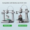 Engranaje de extrusor de latón actualizado para impresoras 3D Bambu