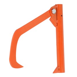 Log Lifter, Orange Stainless Steel Log Lifter Effort Saving Portable Rust Resistance Logging Cant Hook for Moving 15.5in Wood, Polishers & Buffers