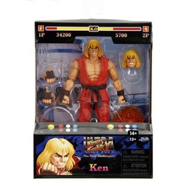 (ACADEMY) JADA Street Fighter 2 6-inch Action Figure Ken / (ACADEMY)JADA 스트리트파이터2 6인치 액션피규어 켄