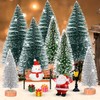 Mini Christmas Tree, Pack of 18, Artificial Christmas Tree, Miniature
