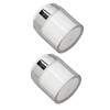 2pcs 50ml Cream Jar Refillable Empty Acrylic Vacuum Makeup Jar
