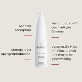FARMA DORSCH | Hautstraffende Bodylotion | Straffende Körpercreme | Bodylotion (alle Hauttypen) | Körpercreme Trockene Haut | Straffende Bodylotion | Ergebnisse in 15 Tagen | 400ml