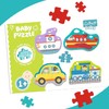 Trefl 36075 Transport Vehicles 2 Pieces, 4 Sets, Baby Classic,