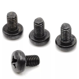 Mercedes Rear License Plate Screws for Mercedes GLE 300d, GLE 350 (Stainless Black)