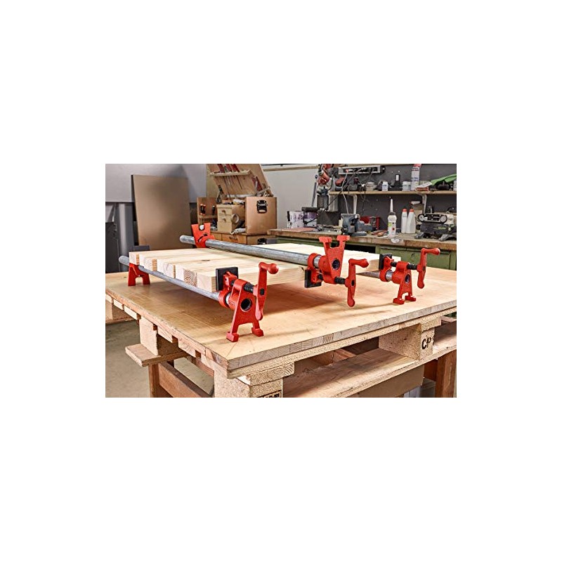 Bessey BPC-H34, 3/4-In. H Style Pipe Clamps - Incredibly Versatile,