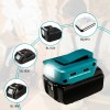 Unbranded 2USB Power Source Battery Adapter For Makita 14.4V-18V Li-ion