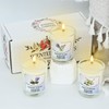 3-Pack Aromatherapy Soy Wax Candles Gift Set, Romantic Home Fragrance,