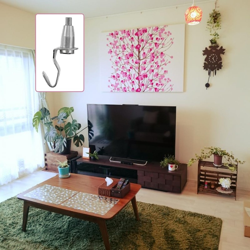 Universal Hardware Picture Rail Wire Hooks Hanger Picture Hooks (Set