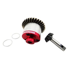 Hot Racing VXS9282X02 Steel Helical Spiral Gear Set w/ Aluminum Cover Plate - Tr