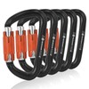 NewDoar 28KN UIAA & CE Certified Auto Climbing Carabiner 5pcs