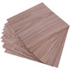 ISL Natural Wood Sliced Wood Walnut, 11.8 x 11.8 inches