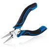 SPEEDWOX 5 Inch Round Nose Pliers for Jewelry Making, Mini