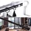 Adjustable Curtain Pole Holder, Pack of 4, Adjustable Wall Bracket,
