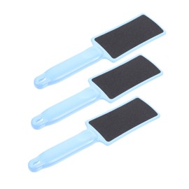 Minkissy 3pcs Double-sided Foot Rasp Callus Remover for Smooth Feet Exfoliating Scrub Files for Dry Skin for Home Pedicure and Care
