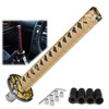 EZAUTO WRAP 26cm Gold Black Shift Knob Samurai Sword Alloy