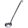 Genware NEV-62708 Ladle, Stainless Steel, 8 cm, One Piece, 3.5
