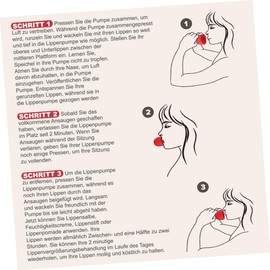 Beavorty 2pcs Cherry Lip Plumper Device for Thicker Lips Easy Use Compact Hydration and Volume Boosting