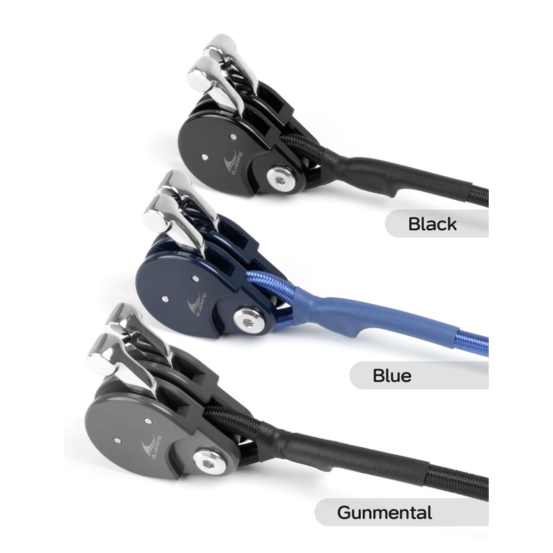 BLUEWING Blue Water Outrigger Line Lock PRO Hard-Anodized Aluminum Alloy