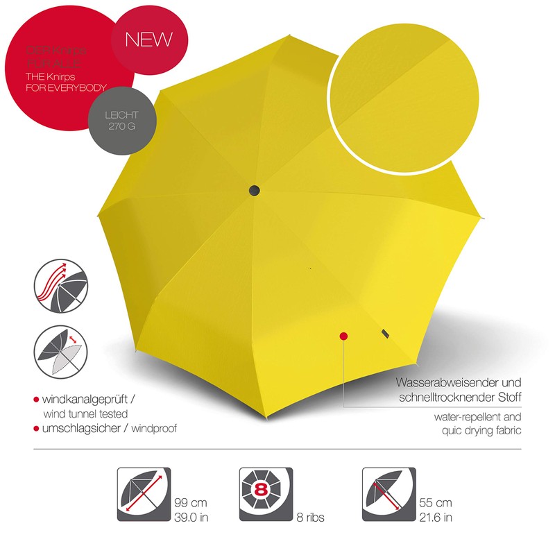 Knirps Umbrella A.050 medium manual, Sun, essential" or "basic"