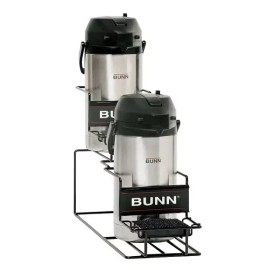 BUNN UNIV-2 UNIVERSAL AIRPOT RACK FOR 2 AIRPOTS, BLACK *NEW