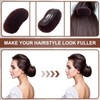 2pcs Puff Cushion Clips Hair Sponge Inserts, Fluffy Hair Bumps