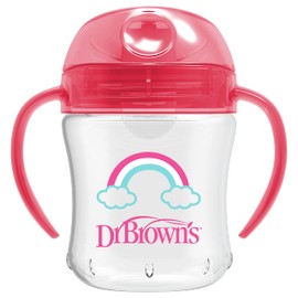 Dr. Brown's Dr. Brown’s™ Soft Spout Transition Cup, 6 oz/180 ml Pink