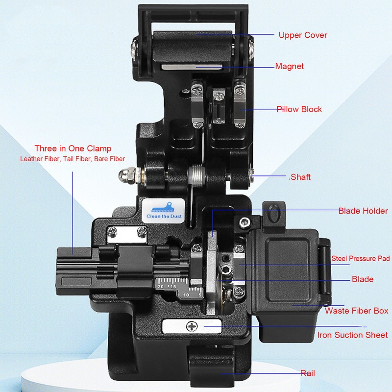 Optical Fiber Cleaver High Precise Fiber Cable Cutting Machine 20000