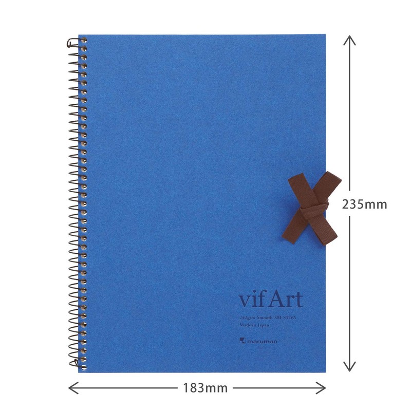 Maruman S31VA vifArt Watercolor Paper Sketchpad, SM, Fine Grain
